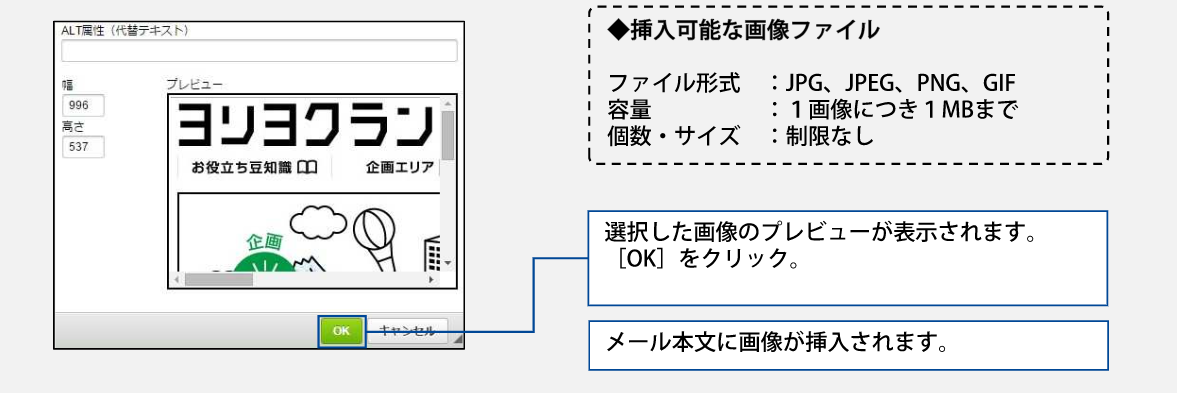 NEXLINK BASIC】HTMLメールに画像を挿入する方法を教えてください